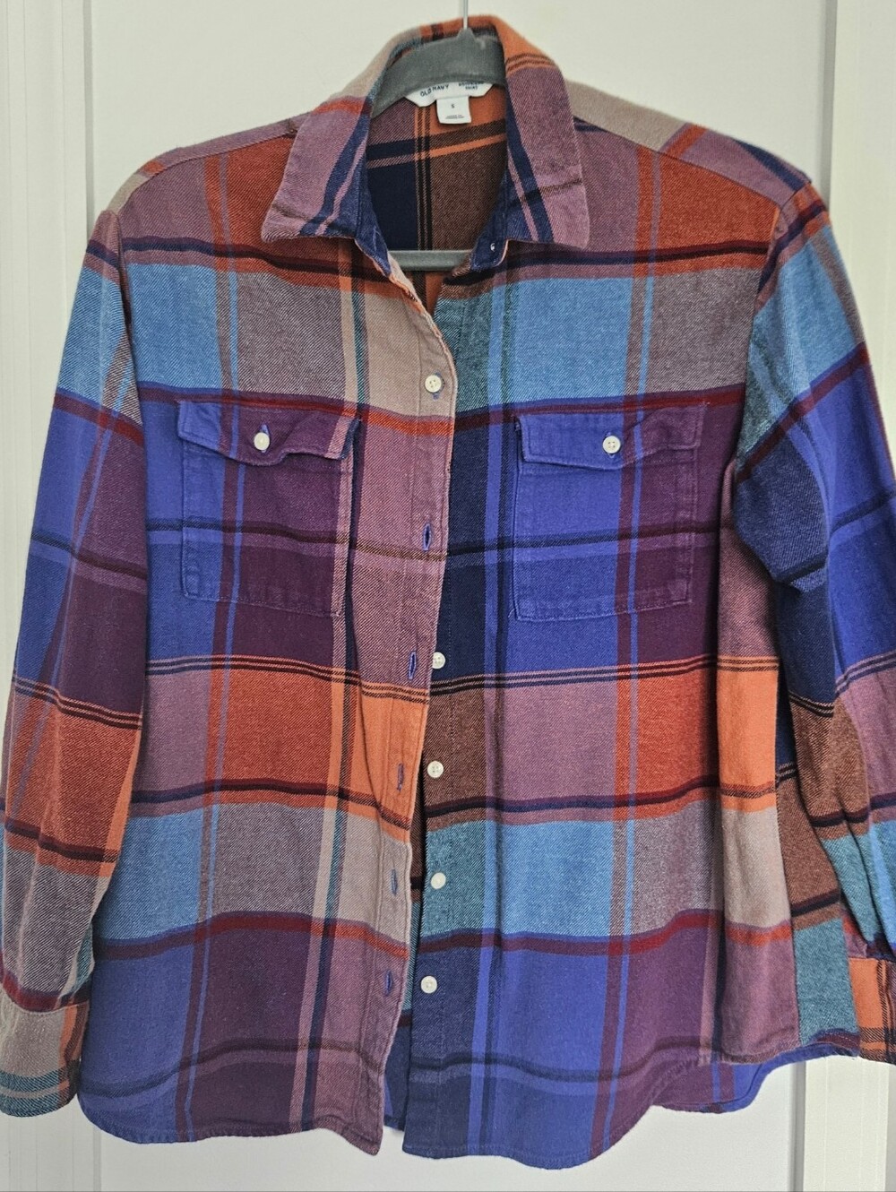 Old Navy Flannel Boyfriend Shirt
